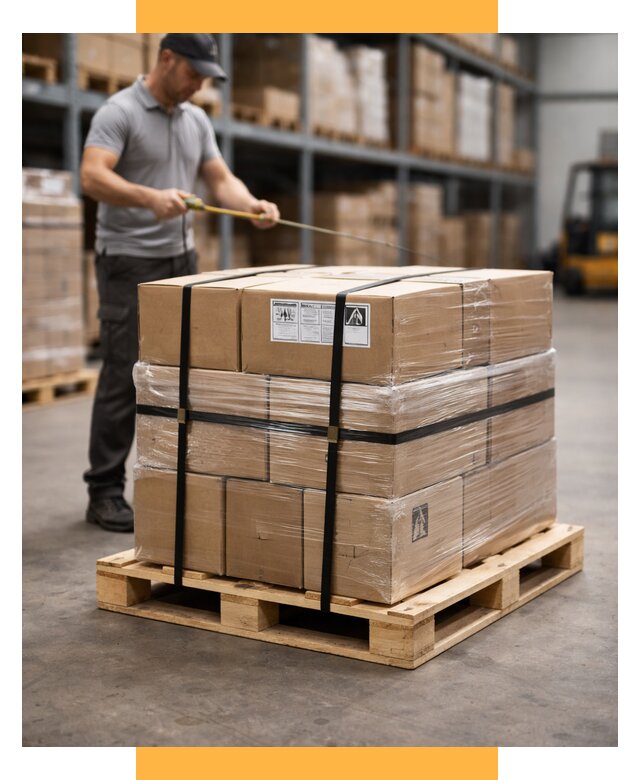 Упаковка и паллетирование грузов от 3597 р. | СетСервис-Рлв