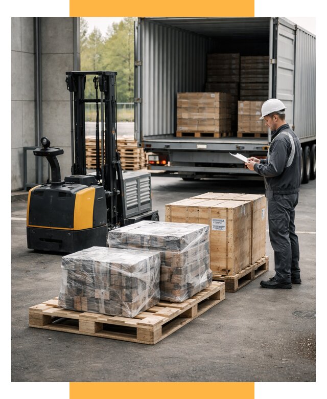 Доставка оборудования из Европы под ключ от 46242 р. | СетСервис-Рлв