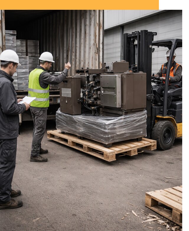 Доставка промышленного оборудования из Европы от 46242