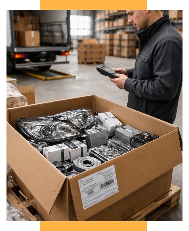 Доставка автозапчастей из Европы под ключ от 12845 р. | СетСервис-Рлв