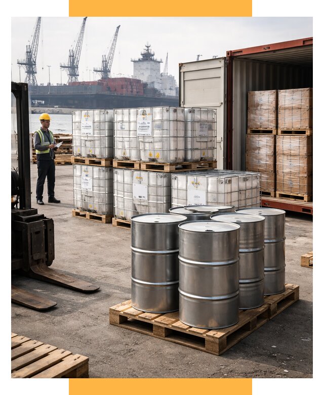 Доставка химического сырья из Индии от 256900 р. | СетСервис-Рлв