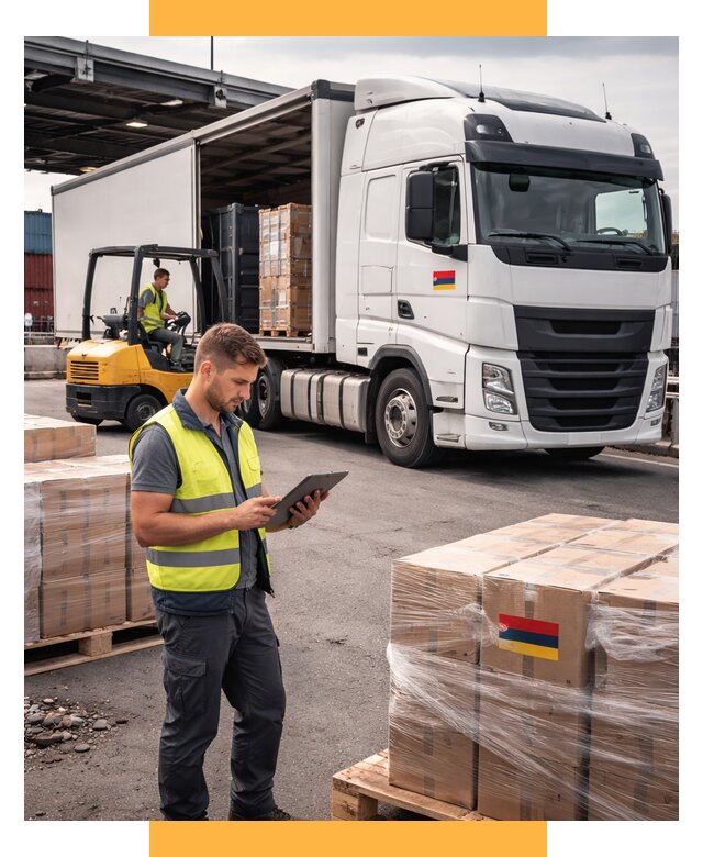 Автоперевозки из Армении от 97622 р. — услуги СетСервис-Рлв