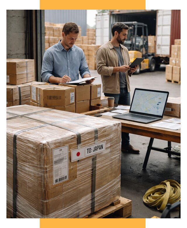 Доставка грузов в Японию от 25690 р., логистика СетСервис-Рлв