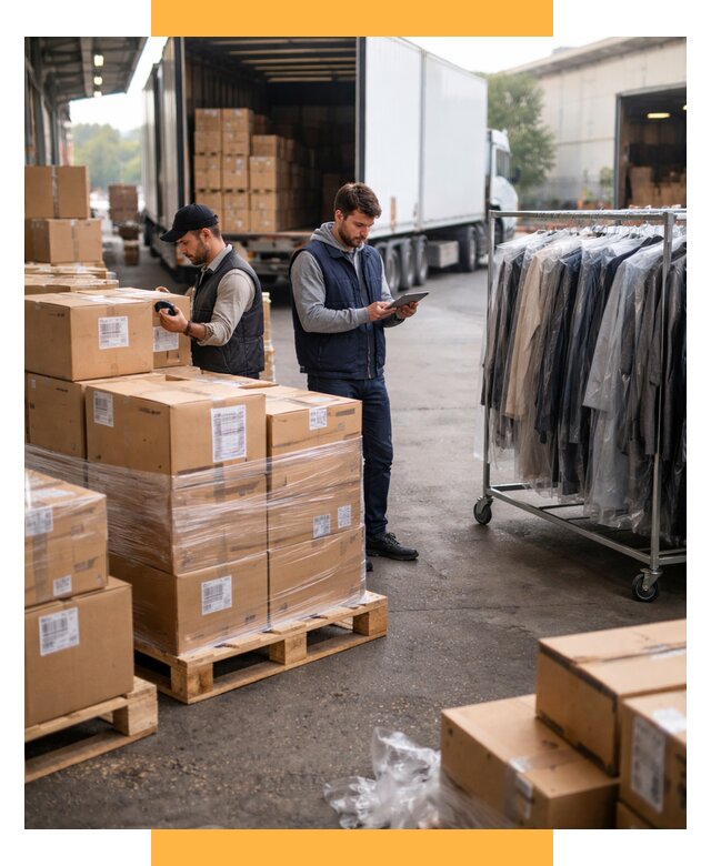 Перевозка и доставка одежды из Китая от 7707 р., СетСервис-Рлв