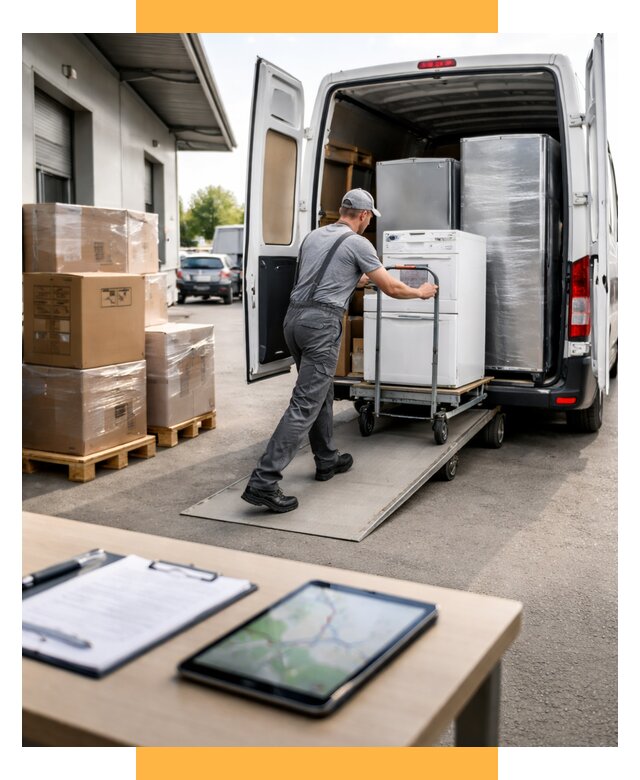 Перевозка бытовой техники от 6679 р. - логистика СетСервис-Рлв