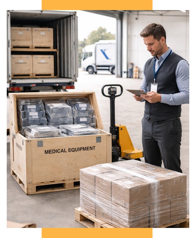 Перевозка медицинского оборудования от 15414 р. в СетСервис-Рлв