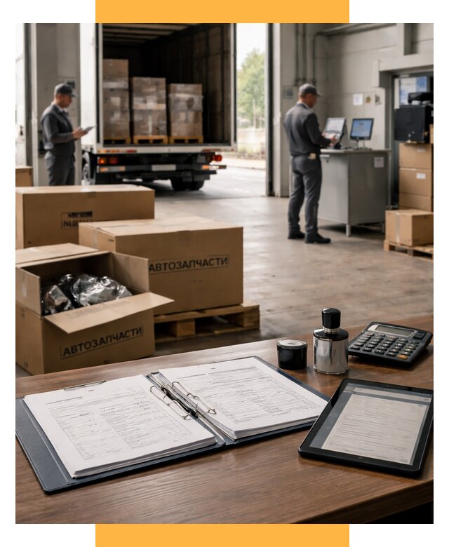 Таможенное оформление автозапчастей под ключ от 8735 р., СетСервис-Рлв
