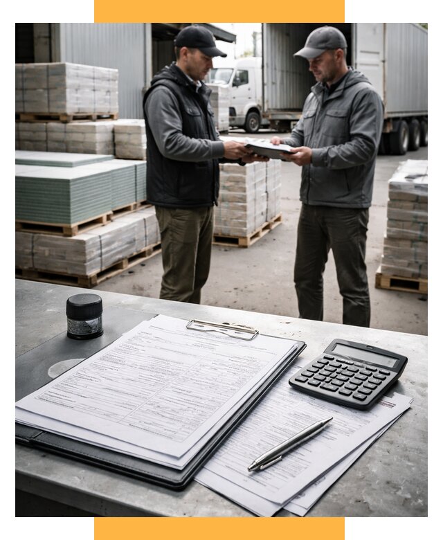 Таможенное оформление стройматериалов от 8735 р. | СетСервис-Рлв