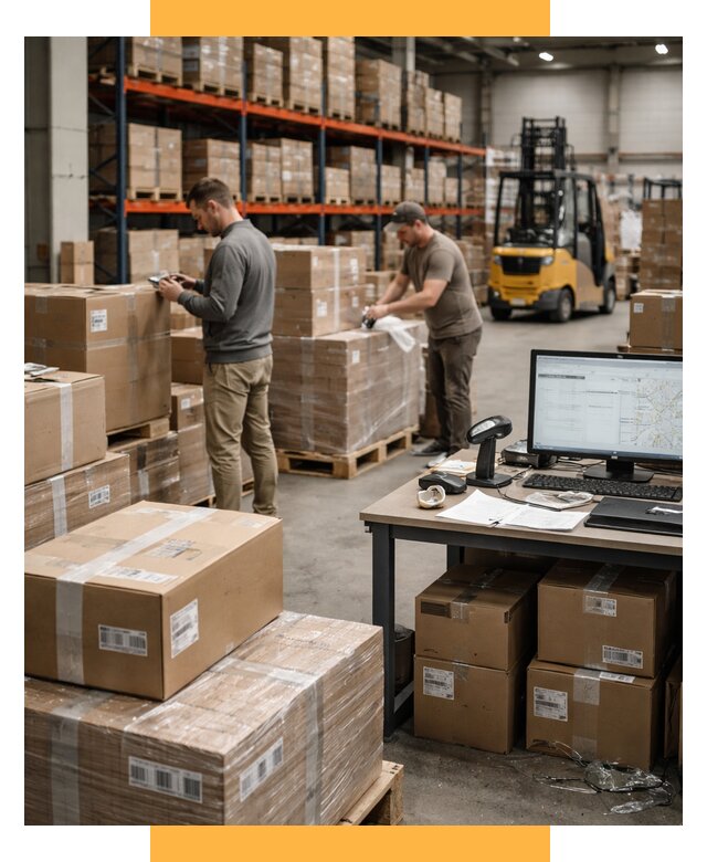 Склад консолидации в Европе от 6679 р., услуги СетСервис-Рлв